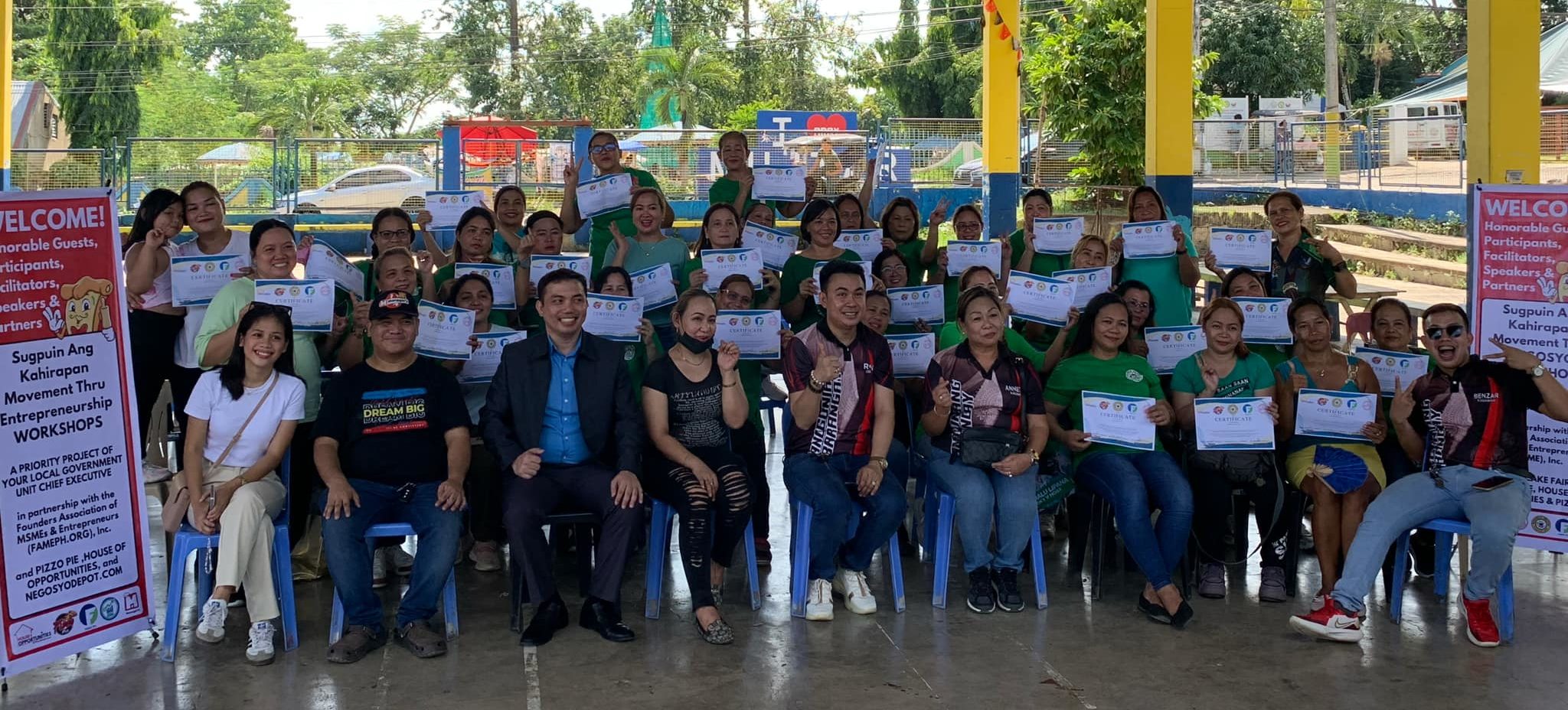 Sugpuin ang Kahirapan Workshop in Barangay Militar, Palayan City